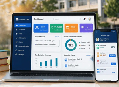 Online School Mini Web ERP